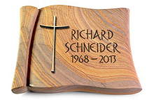 Grabbuch Schriftrolle