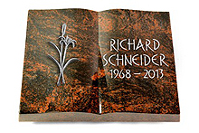 Grabbuch Schriftrolle