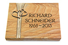 Schriftplatte Wiesengrab