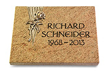 Schriftplatte Wiesengrab